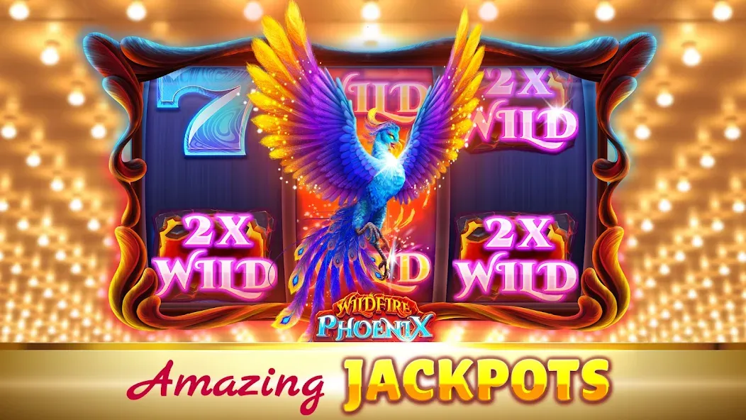 Hit it Rich! Casino Slots Game взлом на Андроид — Безлимитные монеты и джекпоты — скриншот 3
