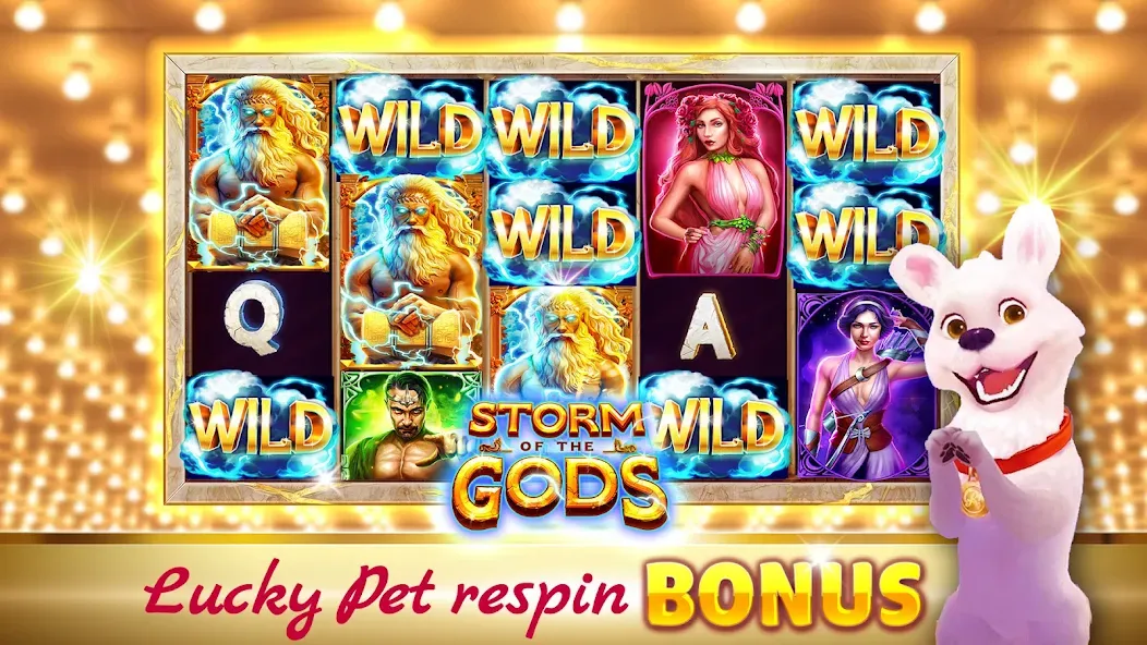 Hit it Rich! Casino Slots Game взлом на Андроид — Безлимитные монеты и джекпоты — скриншот 4