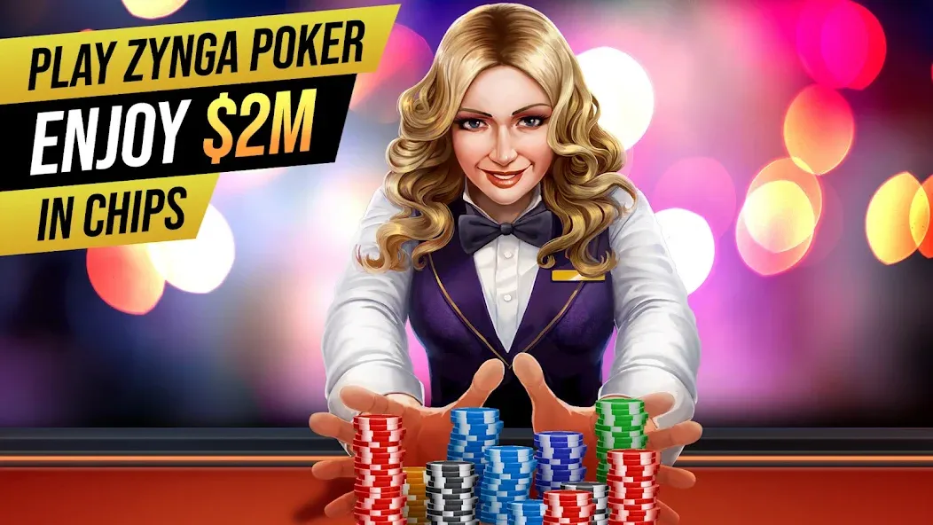 Zynga Poker ™ – Texas Holdem MOD APK: Безлимитные фишки и деньги — скриншот 2 Zynga Poker ™ – Texas Holdem MOD APK: Безлимитные фишки и деньги — скриншот 2