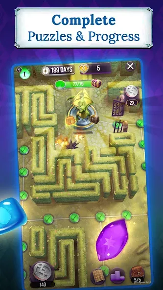 Harry Potter: Puzzles & Spells MOD APK: Безлимитные монеты и бустеры — скриншот 5 Harry Potter: Puzzles & Spells MOD APK: Безлимитные монеты и бустеры — скриншот 5