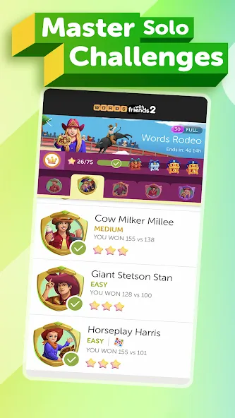 Words With Friends 2 Word Game взломанный APK — Безлимитные подсказки и ходы — скриншот 4 Words With Friends 2 Word Game взломанный APK — Безлимитные подсказки и ходы — скриншот 4