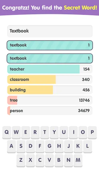 Скачать Contexto: Popular Words Game мод — Безлимитные подсказки и открыты все слова — скриншот 4 Скачать Contexto: Popular Words Game мод — Безлимитные подсказки и открыты все слова — скриншот 4