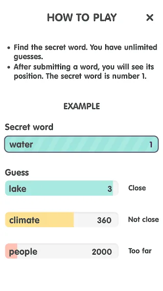 Скачать Contexto: Popular Words Game мод — Безлимитные подсказки и открыты все слова — скриншот 5 Скачать Contexto: Popular Words Game мод — Безлимитные подсказки и открыты все слова — скриншот 5