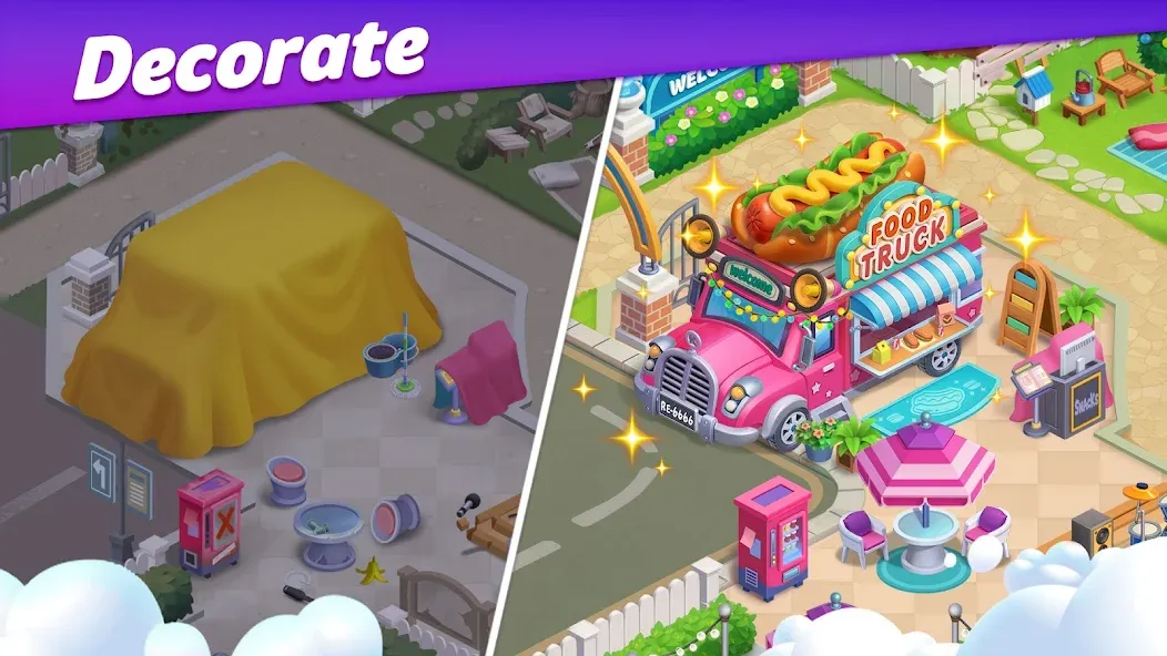 Restaurant Rescue - Food Games мод на Андроид: Безлимитные монеты и открыты все уровни — скриншот 3 Restaurant Rescue - Food Games мод на Андроид: Безлимитные монеты и открыты все уровни — скриншот 3