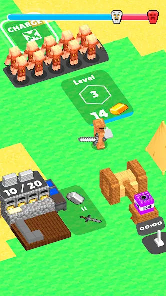 Craft Commander – Mine & Build — последняя версия с модом (Безлимитные ресурсы и быстрая добыча) — скриншот 1 Craft Commander – Mine & Build — последняя версия с модом (Безлимитные ресурсы и быстрая добыча) — скриншот 1