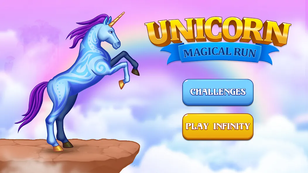 Unicorn Dash: Magical Run взлом APK — Безлимитные монеты и ускорение бега — скриншот 1 Unicorn Dash: Magical Run взлом APK — Безлимитные монеты и ускорение бега — скриншот 1
