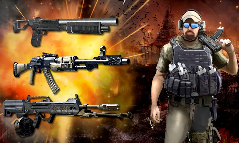 Скачать мод Army Commando Assault — Безлимитные патроны и броня — скриншот 4 Скачать мод Army Commando Assault — Безлимитные патроны и броня — скриншот 4