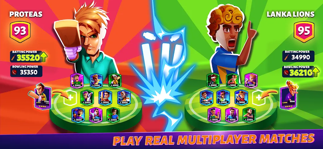 Hitwicket An Epic Cricket Game взломанный APK — Безлимитные деньги и энергия — скриншот 4 Hitwicket An Epic Cricket Game взломанный APK — Безлимитные деньги и энергия — скриншот 4