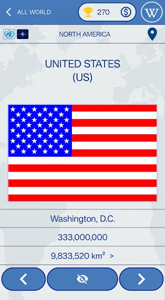 The Flags of the World Quiz мод на Андроид: Открыты все флаги и уровни — скриншот 1 The Flags of the World Quiz мод на Андроид: Открыты все флаги и уровни — скриншот 1