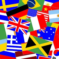 The Flags of the World Quiz мод на Андроид: Открыты все флаги и уровни