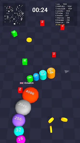 Скачать Cube Arena 2048: Merge Numbers бесплатно — Безлимитные деньги и все бонусы — скриншот 1 Скачать Cube Arena 2048: Merge Numbers бесплатно — Безлимитные деньги и все бонусы — скриншот 1