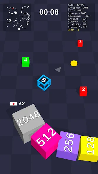 Скачать Cube Arena 2048: Merge Numbers бесплатно — Безлимитные деньги и все бонусы — скриншот 2 Скачать Cube Arena 2048: Merge Numbers бесплатно — Безлимитные деньги и все бонусы — скриншот 2