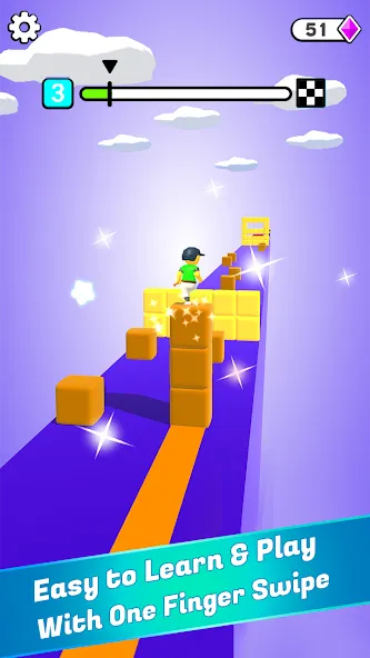 Block Surfer — взломанная версия, Безлимитные монеты и усиленная защита — скриншот 1 Block Surfer — взломанная версия, Безлимитные монеты и усиленная защита — скриншот 1