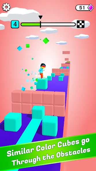 Block Surfer — взломанная версия, Безлимитные монеты и усиленная защита — скриншот 2 Block Surfer — взломанная версия, Безлимитные монеты и усиленная защита — скриншот 2