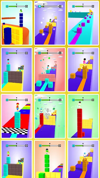 Block Surfer — взломанная версия, Безлимитные монеты и усиленная защита — скриншот 4 Block Surfer — взломанная версия, Безлимитные монеты и усиленная защита — скриншот 4