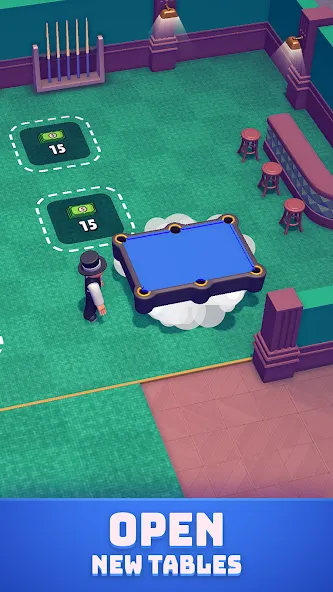 Pool Club Manager — Безлимитные деньги и премиум-клубы, скачать мод APK — скриншот 4