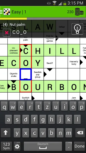 Crosswords MOD APK: Безлимитные подсказки и слова — скриншот 1 Crosswords MOD APK: Безлимитные подсказки и слова — скриншот 1