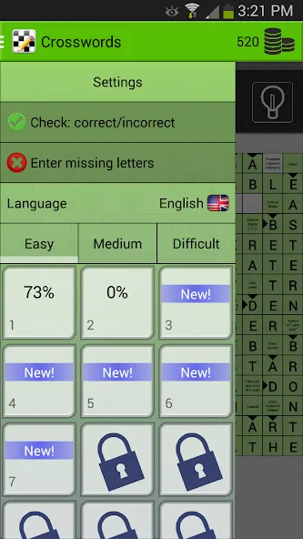 Crosswords MOD APK: Безлимитные подсказки и слова — скриншот 5 Crosswords MOD APK: Безлимитные подсказки и слова — скриншот 5