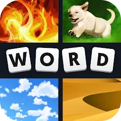4 Pics 1 Word MOD APK: Безлимитные подсказки и открыты все уровни