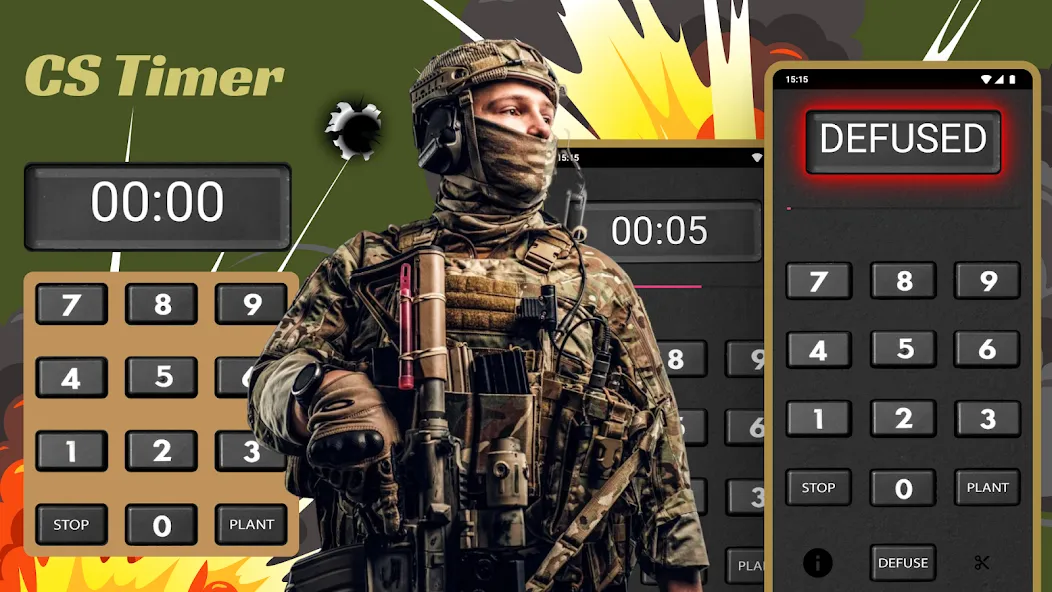 CS Timer взлом APK — Точный таймер для раундов — скриншот 4