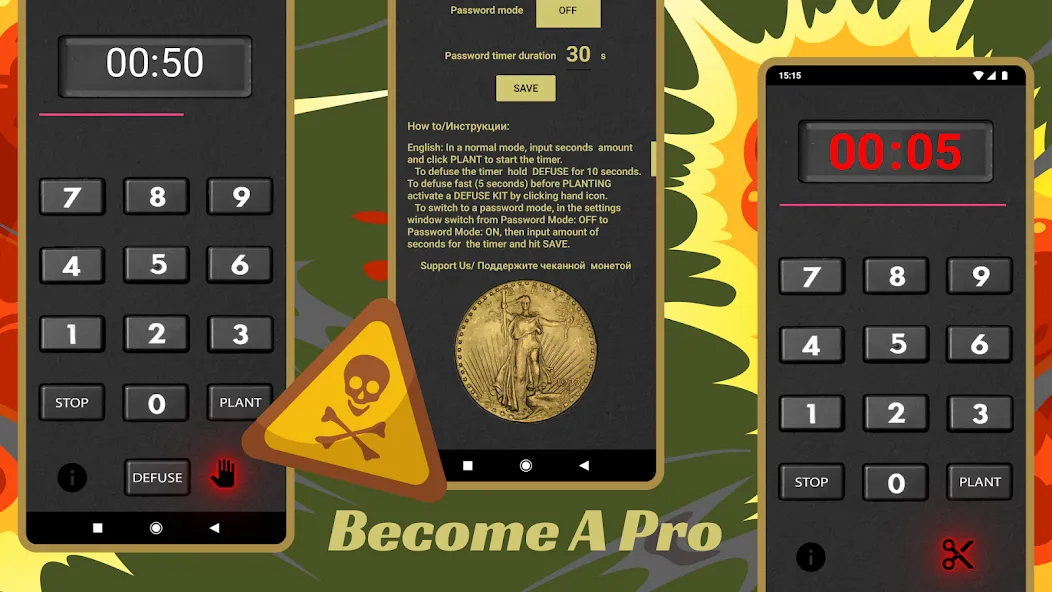 CS Timer взлом APK — Точный таймер для раундов — скриншот 5
