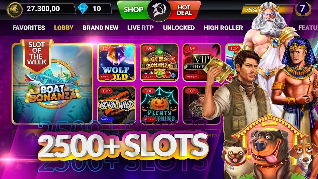 SpinArena Online Casino Slots — взломанная версия, Безлимитные монеты и бонусы — скриншот 1 SpinArena Online Casino Slots — взломанная версия, Безлимитные монеты и бонусы — скриншот 1