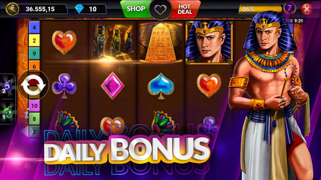 SpinArena Online Casino Slots — взломанная версия, Безлимитные монеты и бонусы — скриншот 4 SpinArena Online Casino Slots — взломанная версия, Безлимитные монеты и бонусы — скриншот 4