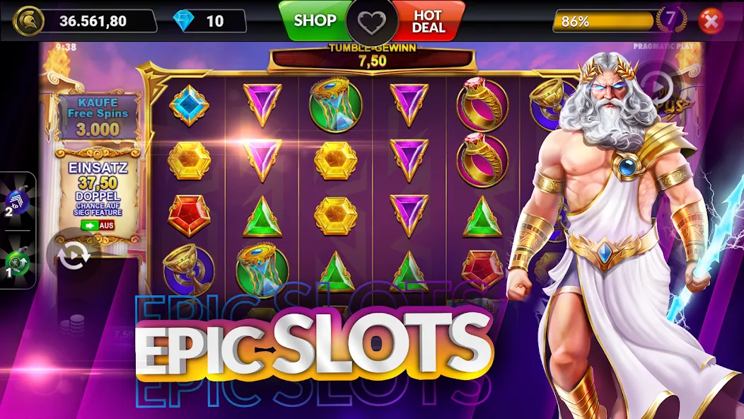 SpinArena Online Casino Slots — взломанная версия, Безлимитные монеты и бонусы — скриншот 5 SpinArena Online Casino Slots — взломанная версия, Безлимитные монеты и бонусы — скриншот 5