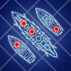 Fleet Battle - Sea Battle взлом APK — Безлимитные деньги и усиленный флот
