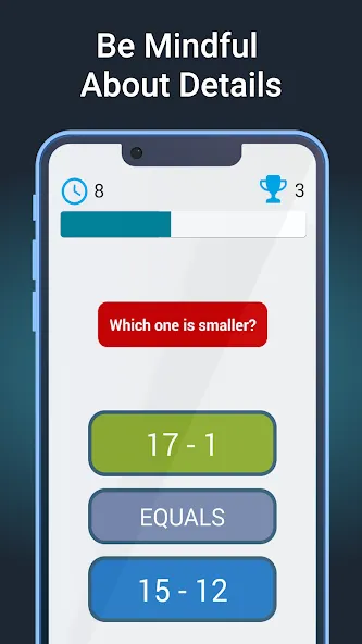 Скачать взлом Math Games: Brain iq riddles — Безлимитные подсказки и открыты уровни — скриншот 4