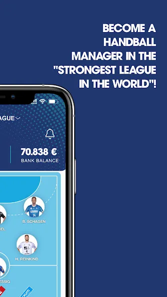 START7 - The handball manager бесплатно на Андроид — мод: Безлимитные деньги и все команды открыты — скриншот 2