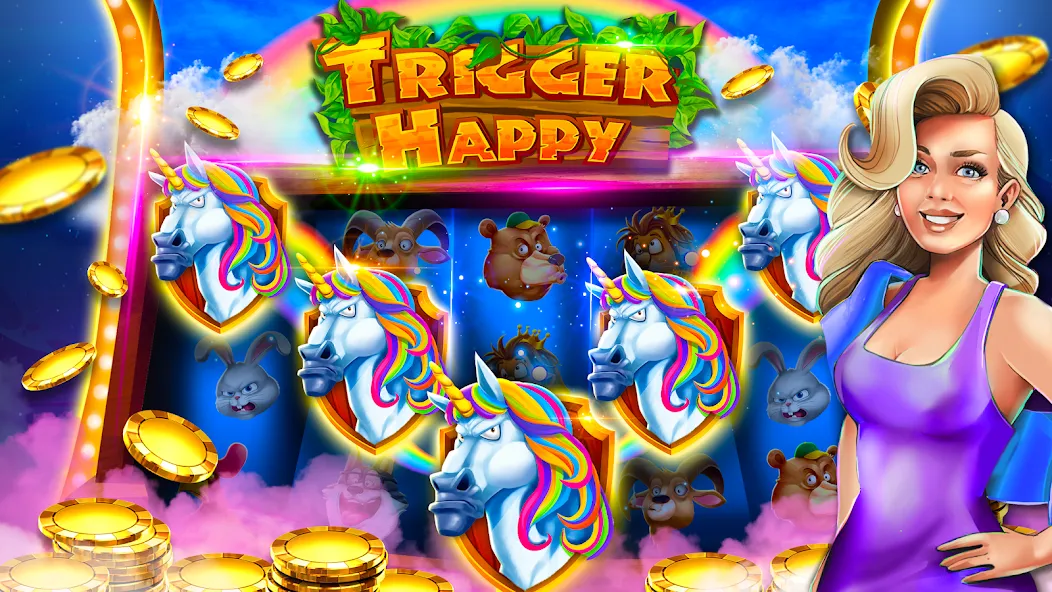 Mary Vegas - Slots & Casino на телефон — скачать мод: Безлимитные монеты и бонусы — скриншот 2 Mary Vegas - Slots & Casino на телефон — скачать мод: Безлимитные монеты и бонусы — скриншот 2