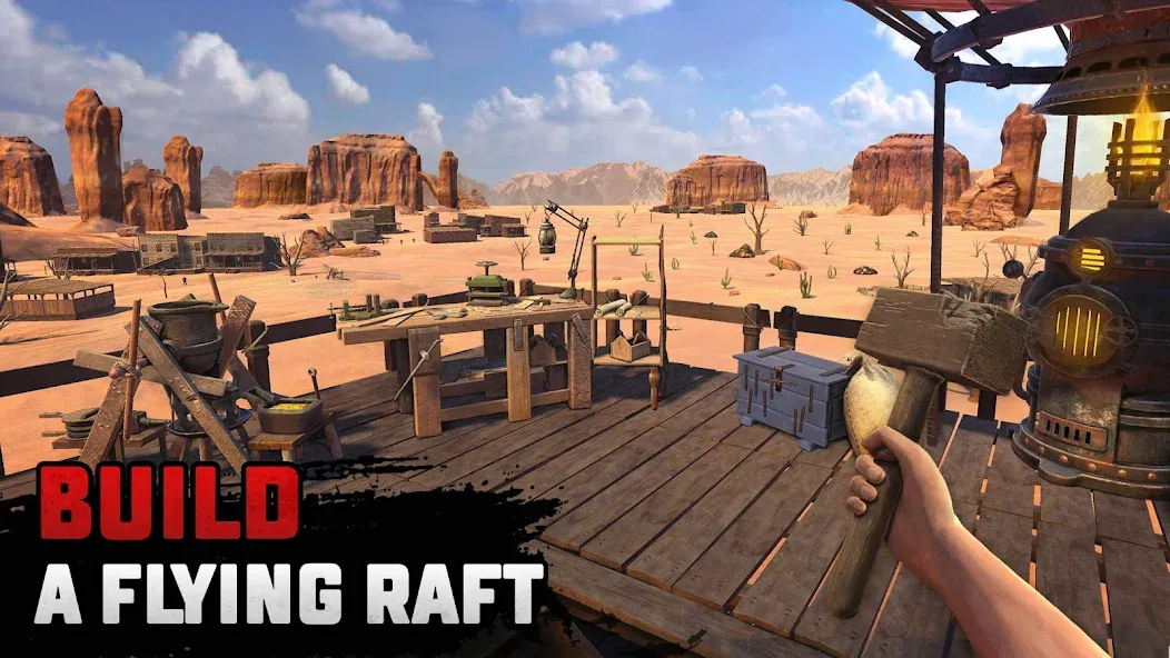 Raft® Survival: Desert Nomad — скачать мод: Безлимитные ресурсы и открыты локации — скриншот 2 Raft® Survival: Desert Nomad — скачать мод: Безлимитные ресурсы и открыты локации — скриншот 2