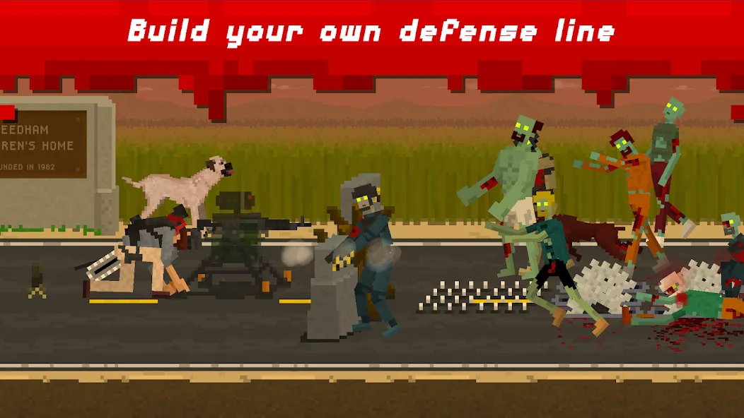 Скачать They Are Coming Zombie Defense Mod APK — Безлимитные патроны и здоровье — скриншот 1