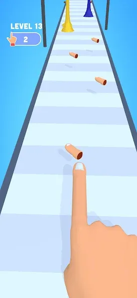Dirty Finger 3D на телефон — скачать мод: Безлимитные монеты и подсказки — скриншот 1