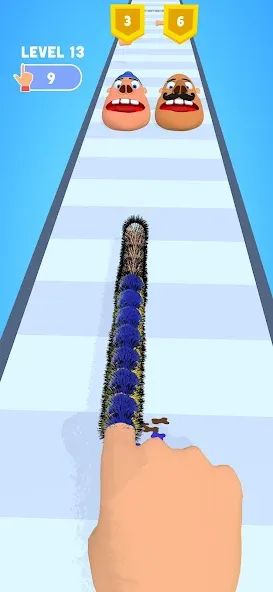 Dirty Finger 3D на телефон — скачать мод: Безлимитные монеты и подсказки — скриншот 5