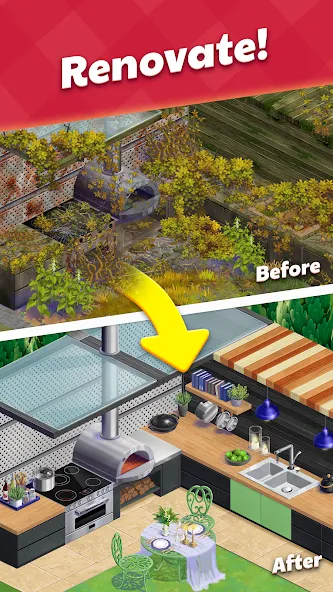 Lily’s Garden - Design & Relax — взломанная версия, Безлимитные монеты и открыты все уровни — скриншот 3