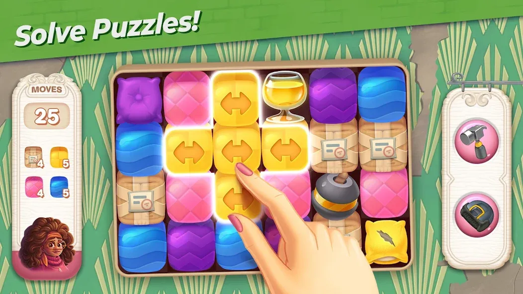 Скачать мод Penny & Flo: Home Renovation — Безлимитные деньги и энергия — скриншот 5