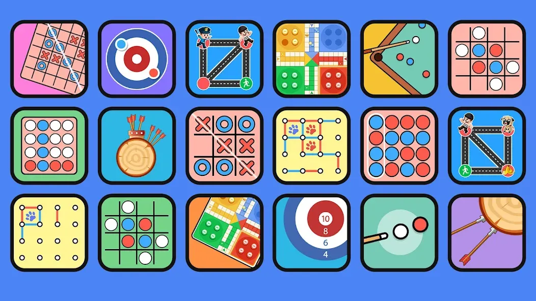Скачать взлом 1V1 Board Games for Couples — Разблокированы все игры для двоих — скриншот 1 Скачать взлом 1V1 Board Games for Couples — Разблокированы все игры для двоих — скриншот 1