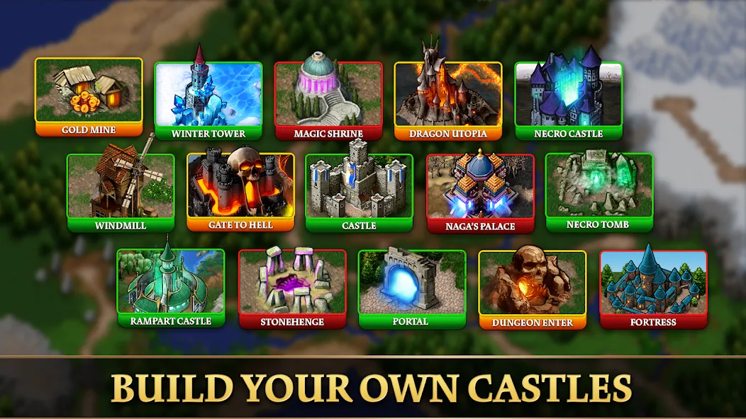 Скачать мод Magic War - Kingdom Legends — Безлимитные ресурсы и герои — скриншот 4 Скачать мод Magic War - Kingdom Legends — Безлимитные ресурсы и герои — скриншот 4