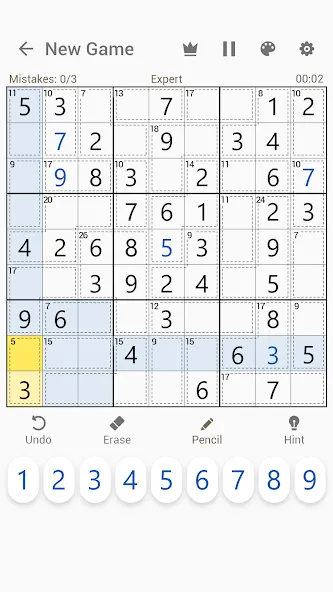 Скачать Killer Sudoku - Sudoku Puzzles — Подсказки и все уровни открыты — скриншот 4 Скачать Killer Sudoku - Sudoku Puzzles — Подсказки и все уровни открыты — скриншот 4