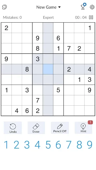 Sudoku - Classic Sudoku Puzzle — скачать мод: Подсказки и все уровни открыты — скриншот 5 Sudoku - Classic Sudoku Puzzle — скачать мод: Подсказки и все уровни открыты — скриншот 5