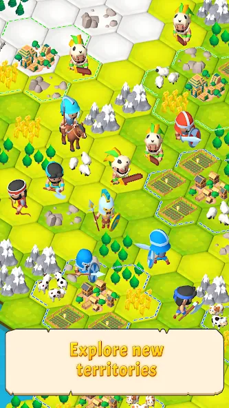 Civilization Hex: Tribes Rise — последняя версия с модом (Безлимитные ресурсы и открыты все племена) — скриншот 1 Civilization Hex: Tribes Rise — последняя версия с модом (Безлимитные ресурсы и открыты все племена) — скриншот 1