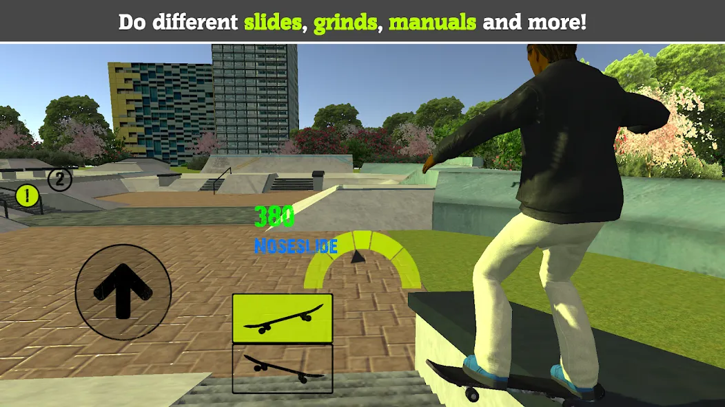 Skateboard FE3D 2 — скачать мод: Безлимитные деньги и все трюки открыты — скриншот 1 Skateboard FE3D 2 — скачать мод: Безлимитные деньги и все трюки открыты — скриншот 1
