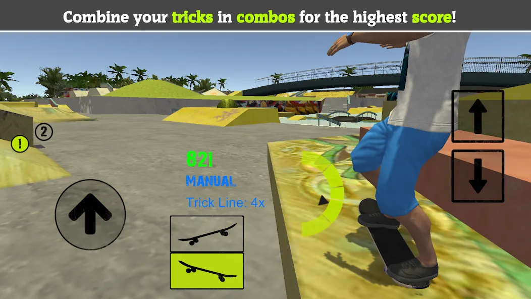Skateboard FE3D 2 — скачать мод: Безлимитные деньги и все трюки открыты — скриншот 4 Skateboard FE3D 2 — скачать мод: Безлимитные деньги и все трюки открыты — скриншот 4