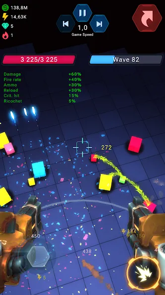 Epic Rush - Idle Tower Defense MOD APK: Безлимитные деньги и энергия — скриншот 4