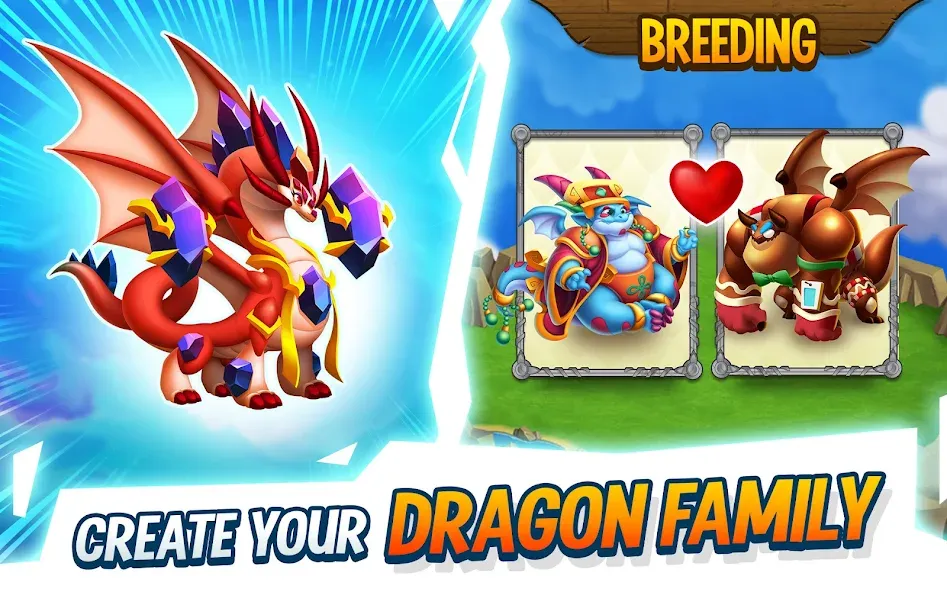 Скачать мод Dragon City: Mobile Adventure — Безлимитные деньги и драконы — скриншот 5 Скачать мод Dragon City: Mobile Adventure — Безлимитные деньги и драконы — скриншот 5