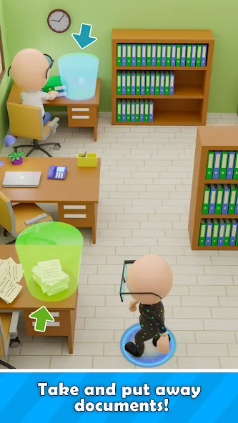 Escape The Office взломанный APK — Без рекламы и все уровни открыты — скриншот 1 Escape The Office взломанный APK — Без рекламы и все уровни открыты — скриншот 1