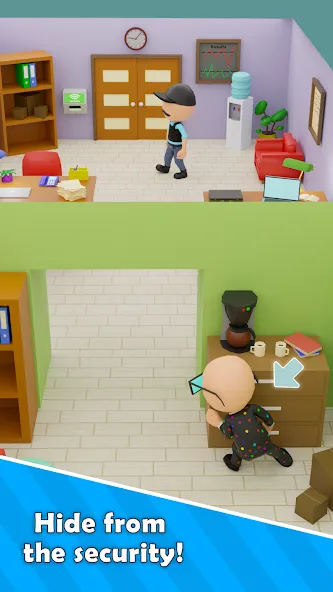 Escape The Office взломанный APK — Без рекламы и все уровни открыты — скриншот 3 Escape The Office взломанный APK — Без рекламы и все уровни открыты — скриншот 3