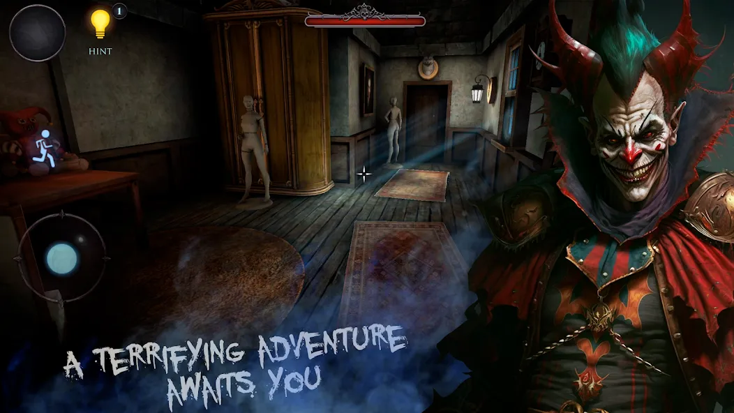 Horror Maze - Scary Games — Страшный лабиринт без ограничений, скачать мод APK — скриншот 1